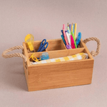 Porta Talheres De Bambu C- Alca Natural - Oikos