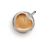 Caneca Vidro Dupla Parede Formato Coracao 2 Pecas 230ml Hauskraft