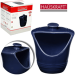 Saleiro Stone Porcelana Azul 185ml Hauskraft Elegancia na Mesa