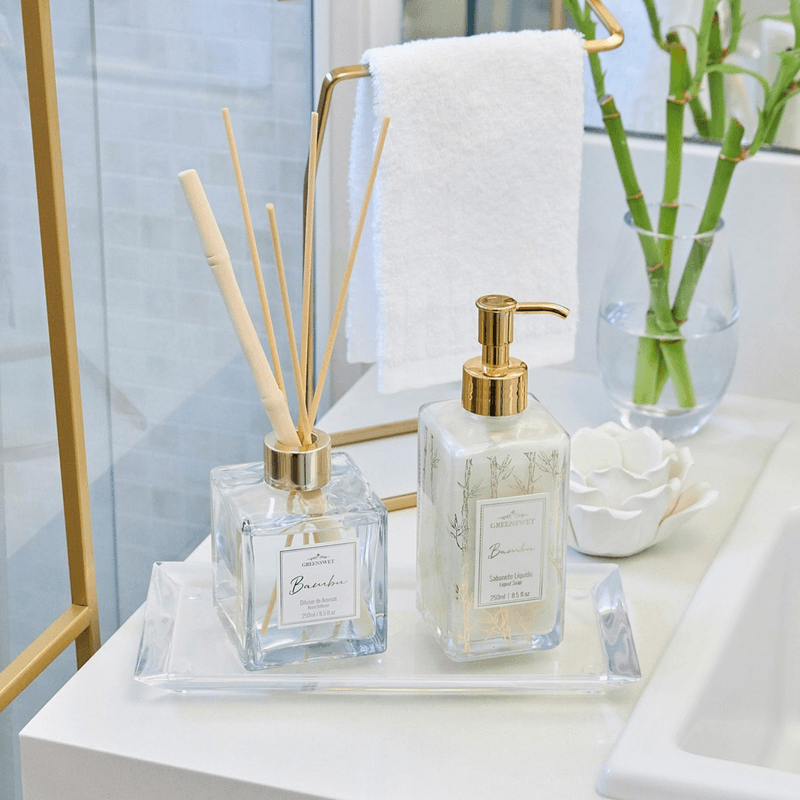 Saboneteira 250ml Essencia Bambu Greenswet - Toque Natural