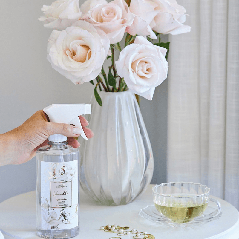 Agua Aromatica Baunilha 500ml Greenswet - Docura e Conforto