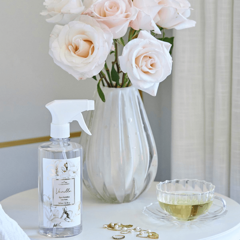 Agua Aromatica Baunilha 500ml Greenswet - Docura e Conforto