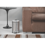 Lixeira Aco Inox Com Pedal Polida 5L Tramontina