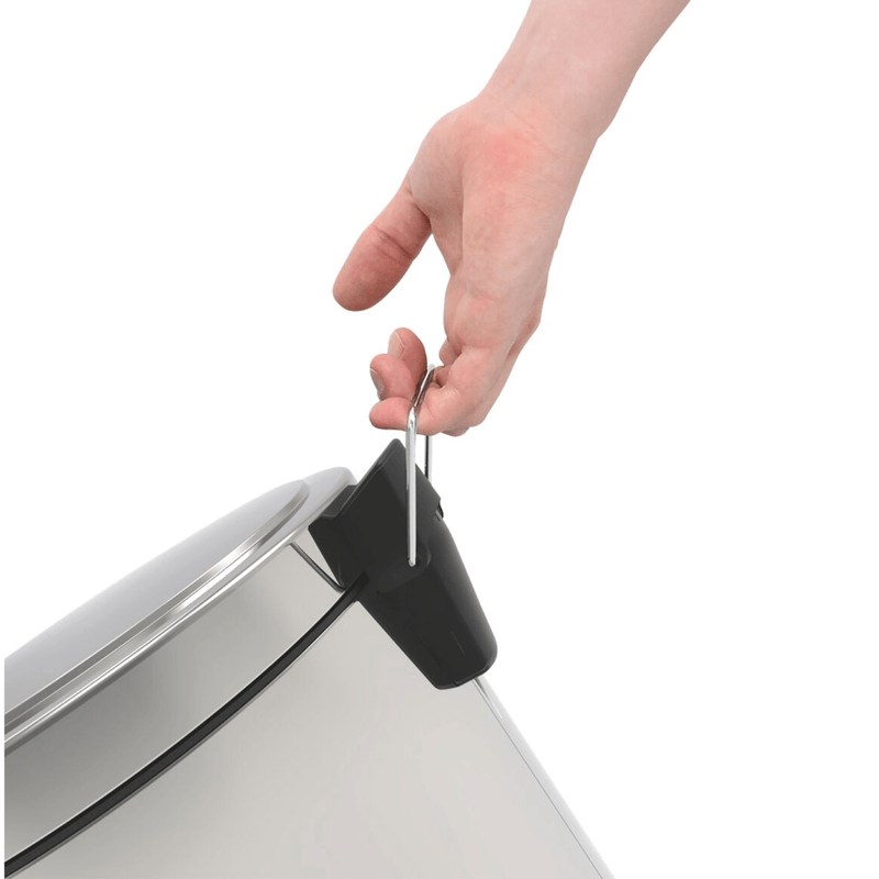 Lixeira com Pedal em Aco Inox 12L Tramontina