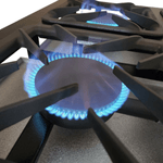 Fogao industrial 6 Bocas Alta Pressao Gold 40x40 Cefaz