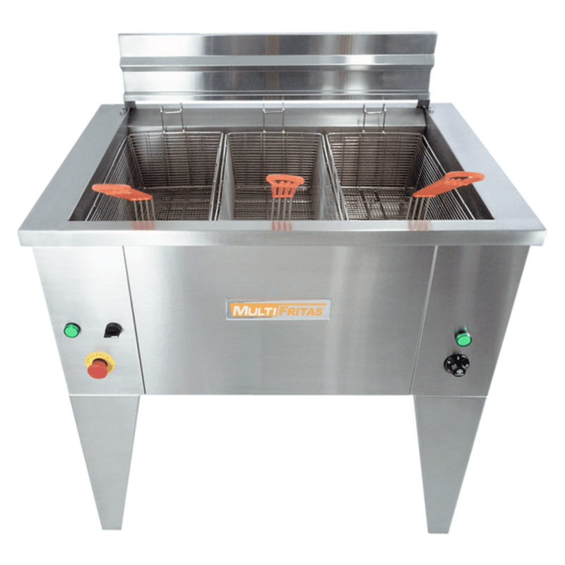 Fritadeira Industrial Eletrica 220V 90 Litros SI-1-0 Multifritas