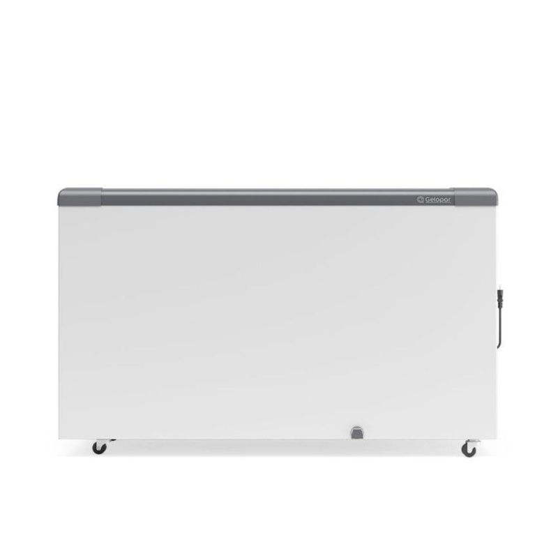 Freezer Horizontal Gelopar 400L Tampa de Vidro GHD-400 220V