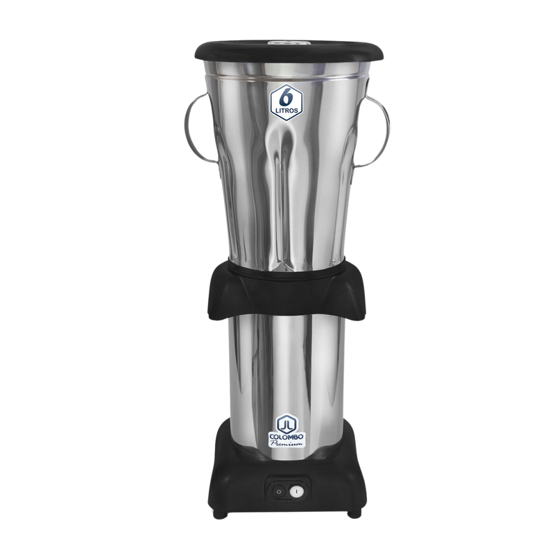 Liquidificador Industrial 6 Litros Baixa Rotacao Aco Inox Colombo