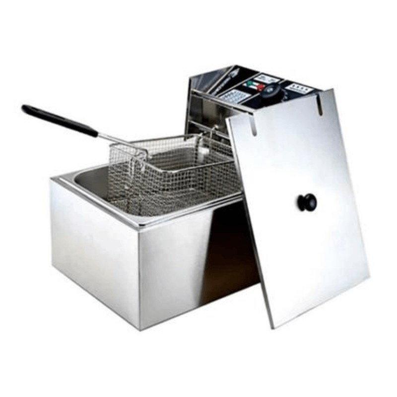 Fritadeira De Mesa Eletrica Stevan Metal 6 Litros 110V FZL6