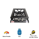 -Fogao Industrial MR Fogoes 1 Boca Baixa Pressao Para Mesa