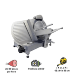 Cortador de Frios Sirman 250mm Profissional Bivolt CFI 250