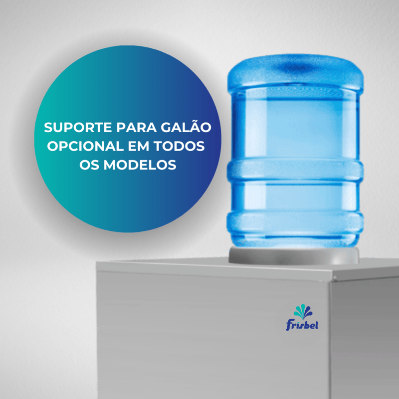 Bebedouro Industrial Frisbel 10L Bancada Inox 1TN-1TG 127V