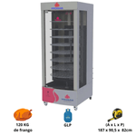 Forno Multiuso a Gas Progas 128kg 8 Grelhas PRP-482 G5 Bivolt