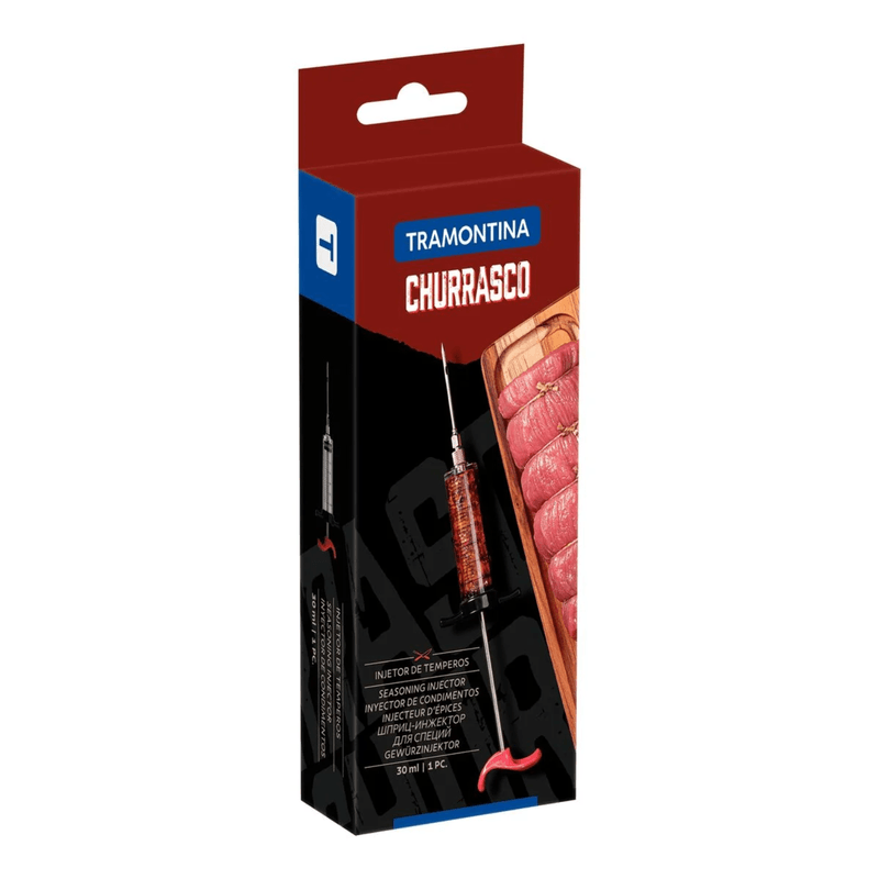 Injetor de Temperos 30ml Tramontina Inox Acrilico Cozinha