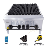 Chapa Grill Char Broiler GLP 60Cm Venancio Linha Americana