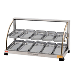 Estufa Curva Dupla 10 Bandejas 127V Ouro Ef-2-211 Marchesoni