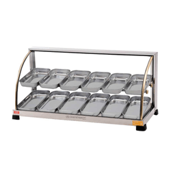 Estufa Curva Dupla 12 Bandejas 127V Ouro Ef.2.221 Marchesoni