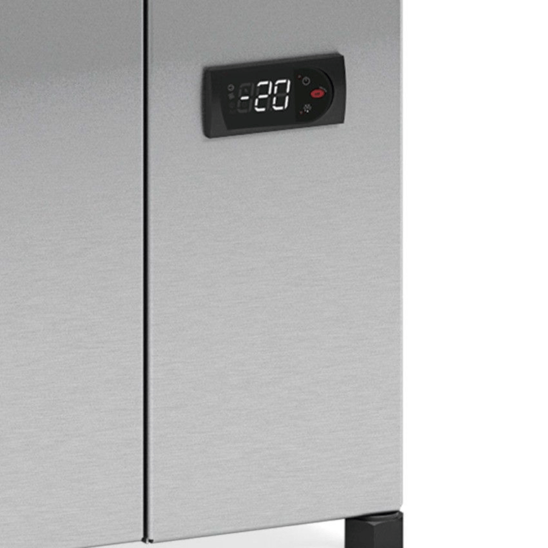 Expositor Ilha Dupla Acao GESV290 220V Preta - Gelopar