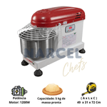 Masseira Espiral 5Kg Mana AEM05 Pro Bivolt 1200W Industrial