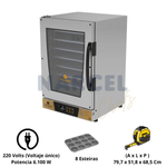 Forno Turbo Eletrico 8 Esteiras PRP-008 220V - Progas