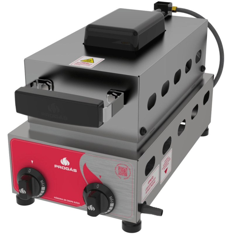 Crepeira A Gas PRK-60G G2 Crepe Suico 6 Cavidades Progas
