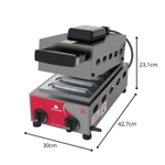 Crepeira A Gas PRK-60G G2 Crepe Suico 6 Cavidades Progas
