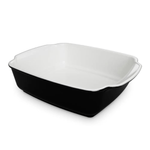 Assadeira de Ceramica 1-7 Litros 28CM Preta Ceraflame