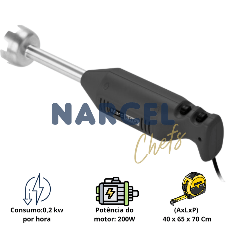 Mixer Portatil Industrial Marcpro Marchesoni 200W