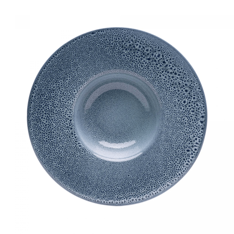Prato de Risoto Ceramica Marine Azul 28cm Wolff Cozinha