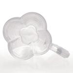 Conjunto 4 Xicaras Cha Vidro com Pires Butterfly 180ml Wolff