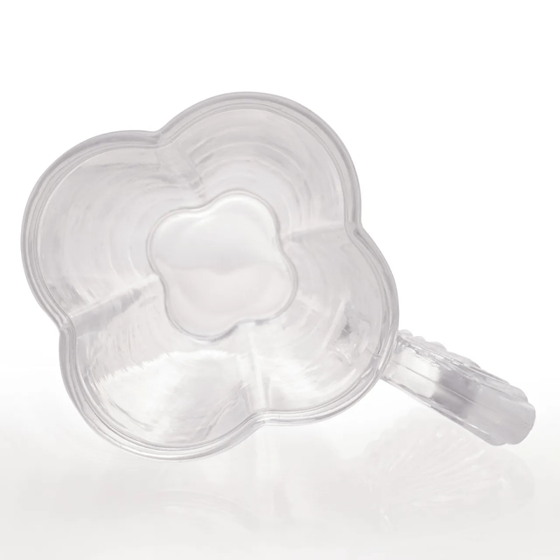 Conjunto 4 Xicaras Cha Vidro com Pires Butterfly 180ml Wolff