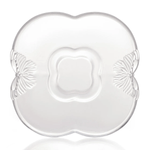 Conjunto 4 Xicaras Cha Vidro com Pires Butterfly 180ml Wolff