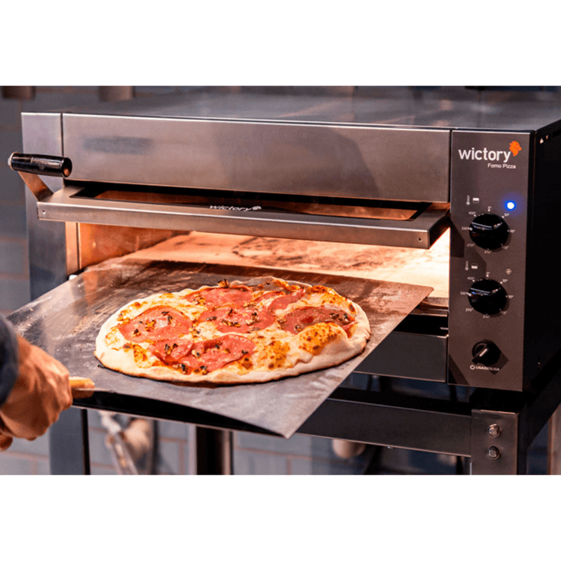 Forno de Pizza Eletrico Wictory WP-50 220V com Pedra Refrataria