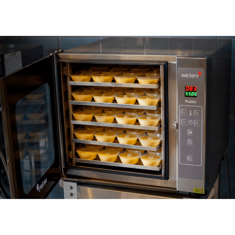 Forno de Conveccao Industrial Para Pudim Wictory 220V