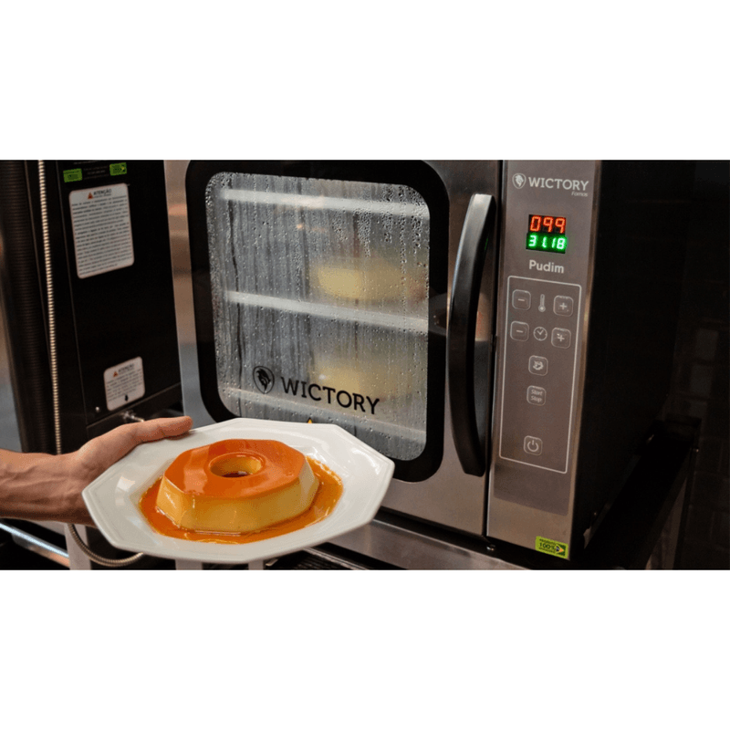 Forno de Conveccao Industrial Para Pudim Wictory 220V
