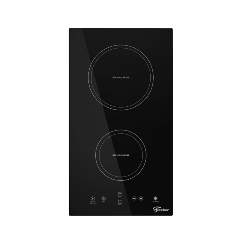 Cooktop de Inducao 2 Bocas com Touch Screen Vitroceramica Fischer 220V