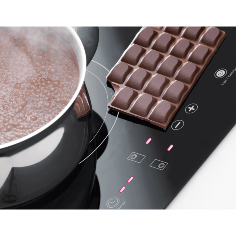 Cooktop de Inducao 2 Bocas com Touch Screen Vitroceramica Fischer 220V