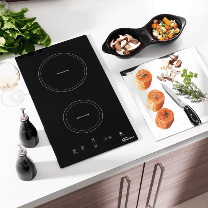 Cooktop de Inducao 2 Bocas com Touch Screen Vitroceramica Fischer 220V