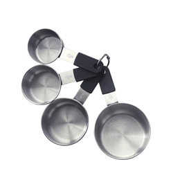 Conjunto de Xicaras Medidoras com 4 Peças Inox - WECK