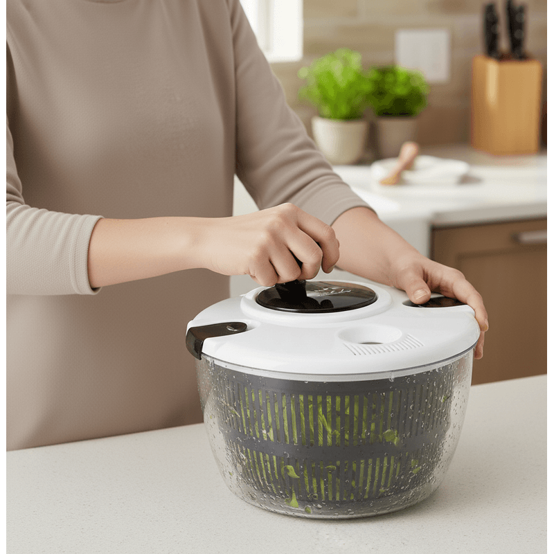 Lava e Seca para Salada em Acrilico 4-8L - WECK