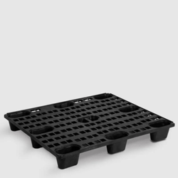 Pallet Vazado Empilhavel Preto - Bolivar