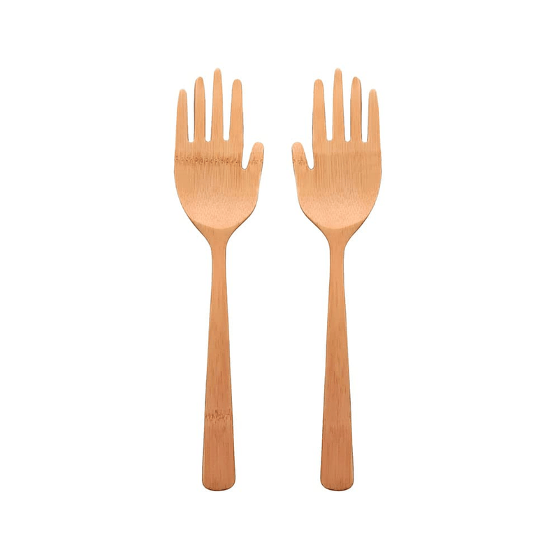 Pegador de Salada de Bambu de Maozinha - OIKOS