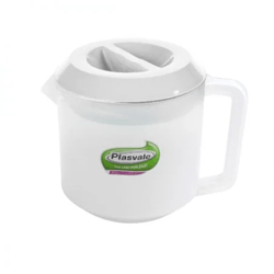 Jarra Plastica Branca 1L- PLASVALE