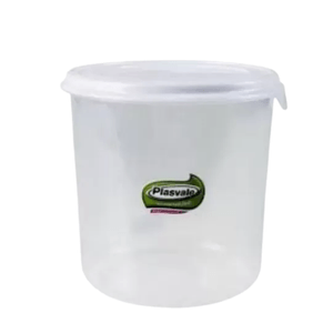 Pote de Plastico Redondo 4L - PLASVALE