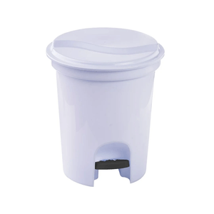 Lixeira Plastica com Pedal 6,5L - PLASVALE
