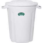 Lixeira Branca Ecologia com Tampa 35L - PLASVALE