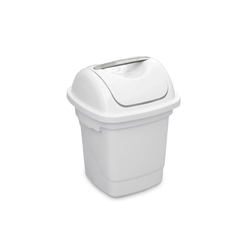 Lixeira Branca 10L - PLASVALE