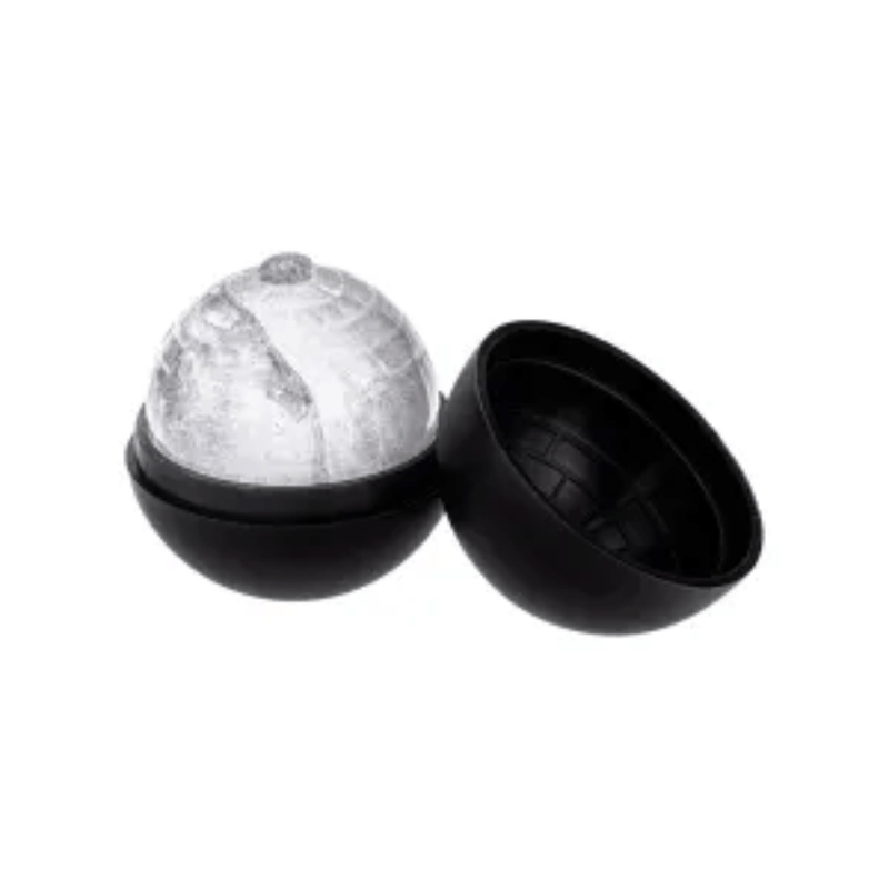 Forma de Gelo Silicone de ESfera Preto - WECK
