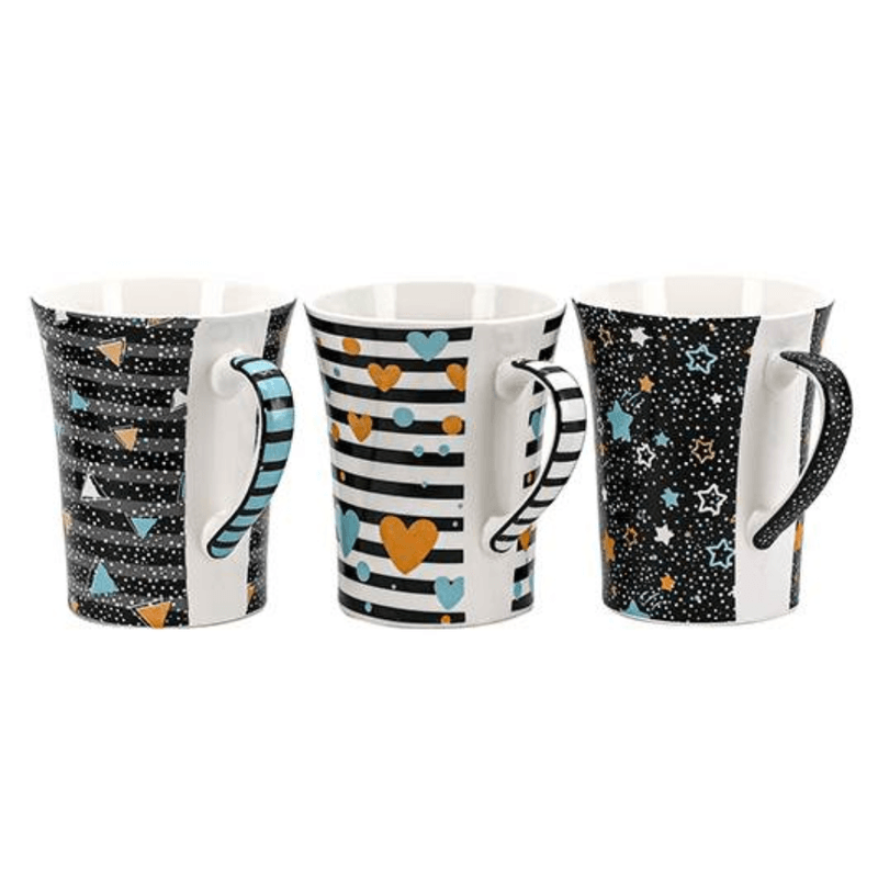 Caneca Night de Porcelana 350ml - YANGZI