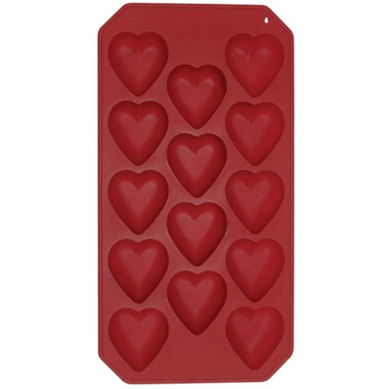 Forma de Gelo de Coracao de Silicone - YANGZI